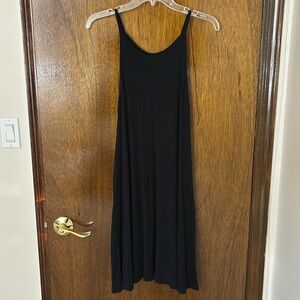 Black swing dress